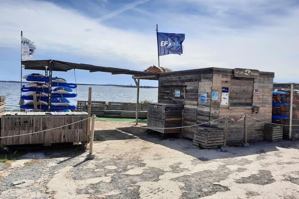 Ferienwohnung La Bastide En Front D'Etang De Thau Bouzigues Exterior foto