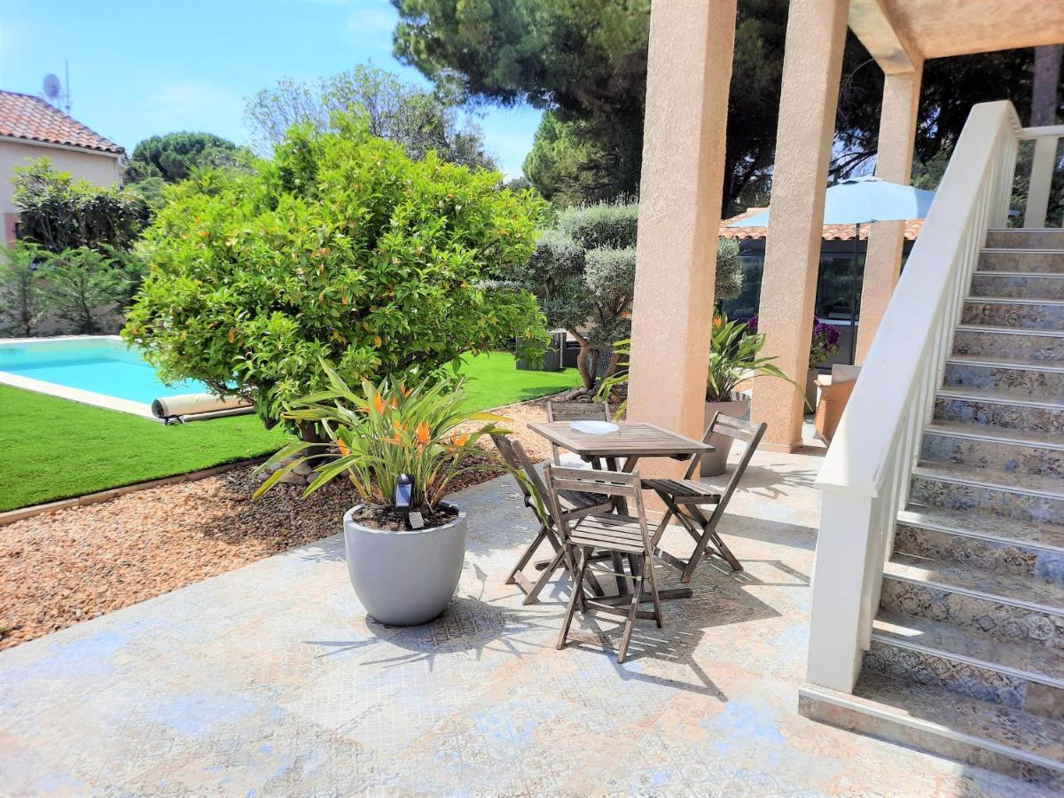 Ferienwohnung La Bastide En Front D'Etang De Thau Bouzigues Exterior foto