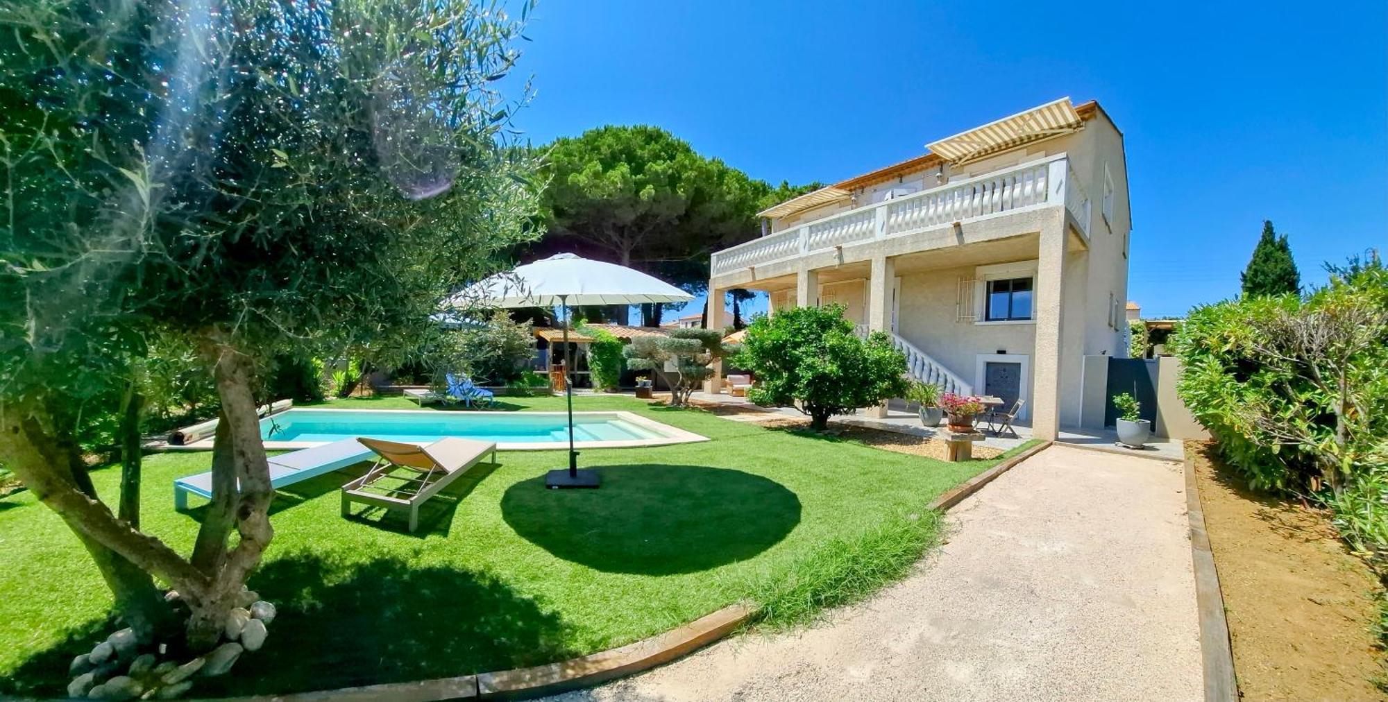 Ferienwohnung La Bastide En Front D'Etang De Thau Bouzigues Exterior foto